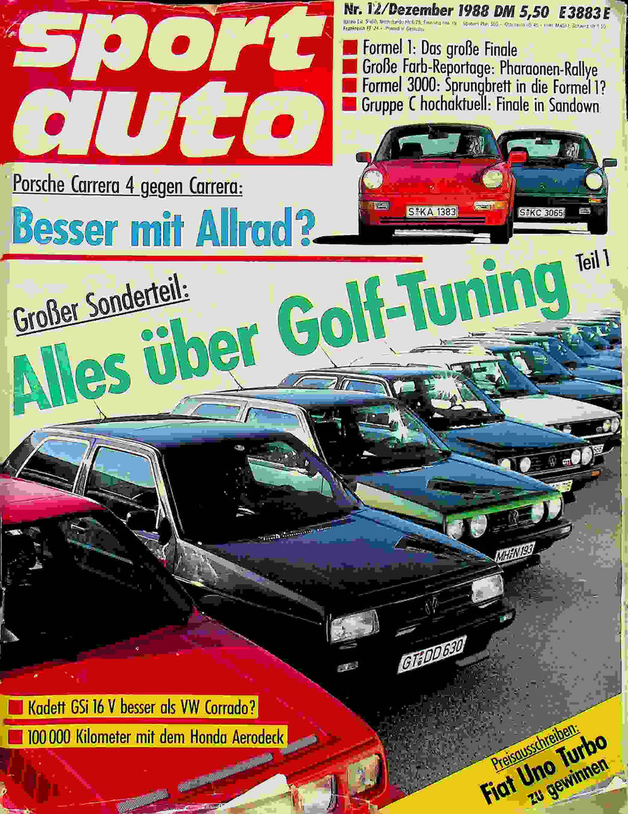 Sport Auto 12/1988