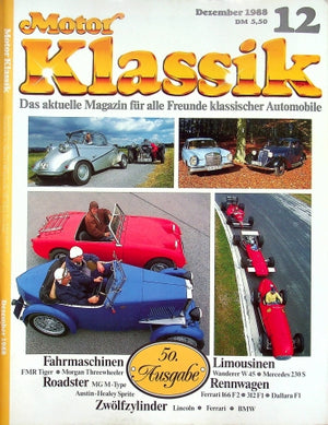 Motor Klassik 12/1988