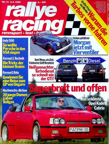 Rallye Racing 12/1988