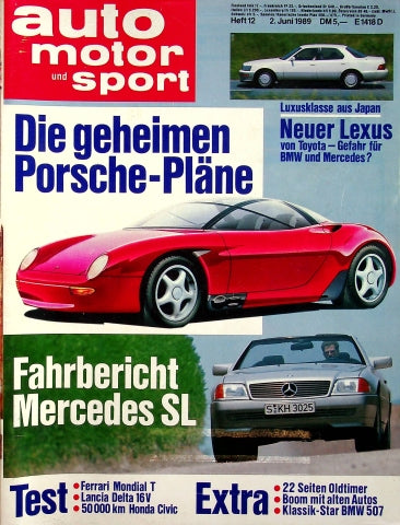 Auto Motor und Sport 12/1989