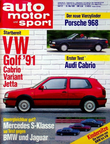 Auto Motor und Sport 12/1991