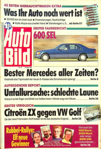 Auto Bild 12/1991