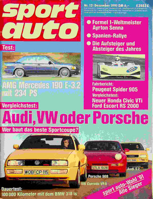 Sport Auto 12/1991