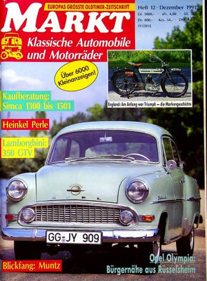 Oldtimer Markt 12/1991