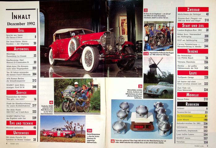 Oldtimer Markt 12/1992