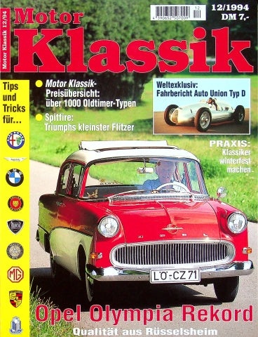 Motor Klassik 12/1994
