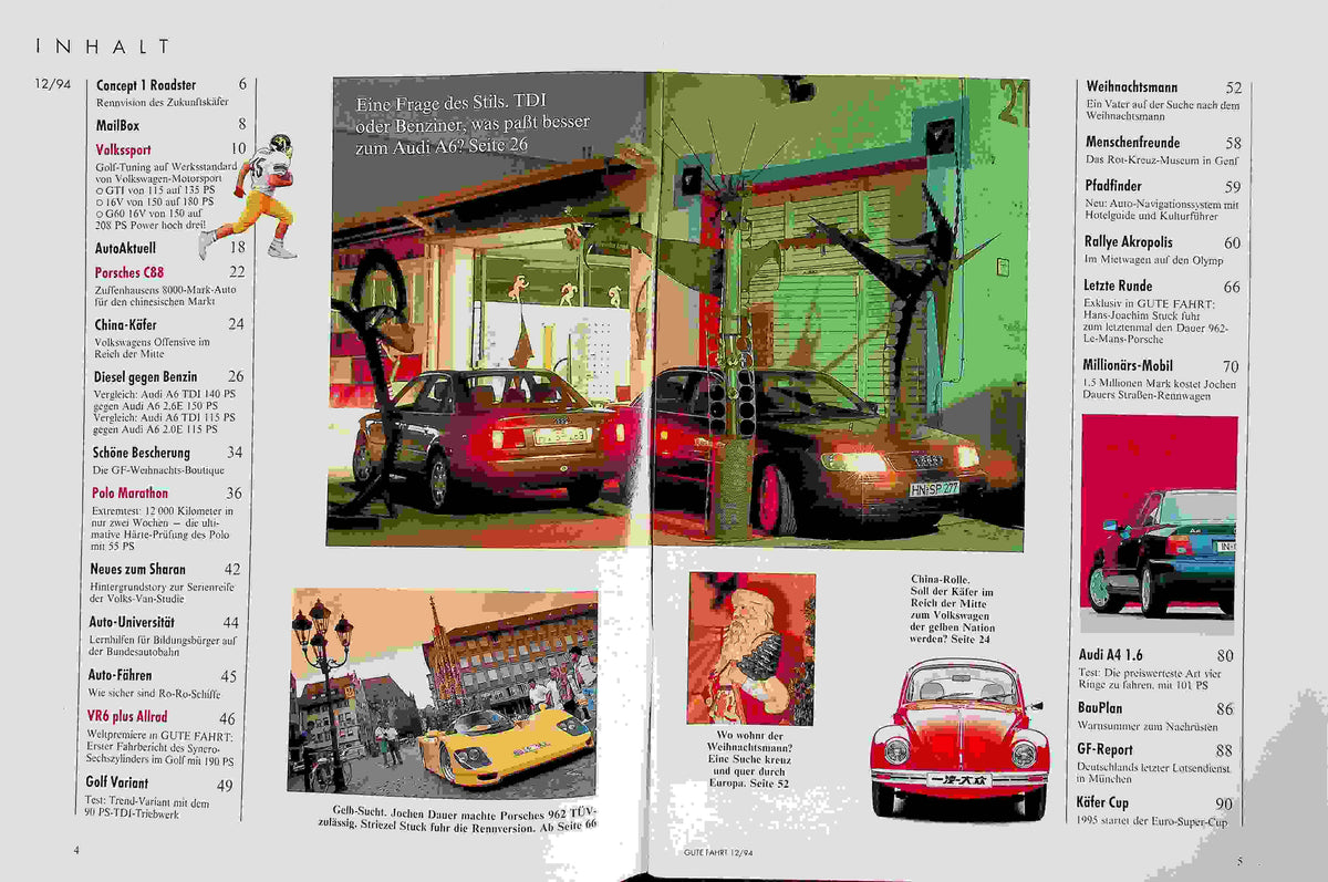 Inhaltsverzeichnis Gute Fahrt 12/1994