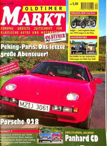 Oldtimer Markt 12/1997