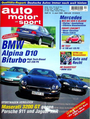 Auto Motor und Sport 12/1999