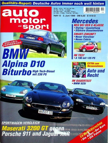 Auto Motor und Sport 12/1999