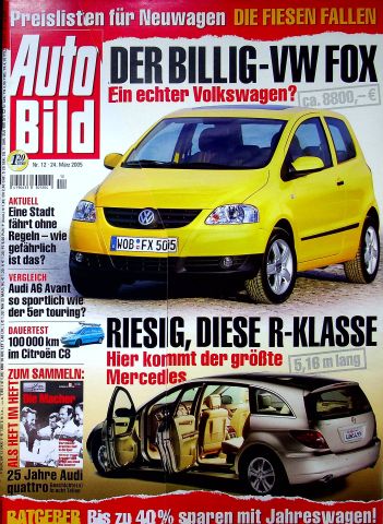 Auto Bild 12/2005