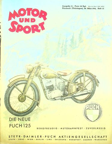 Motor und Sport 13/1941
