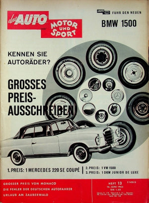 Auto Motor und Sport 13/1962