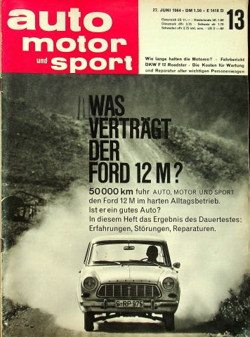 Auto Motor und Sport 13/1964