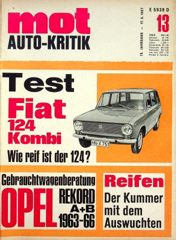 MOT 13/1967