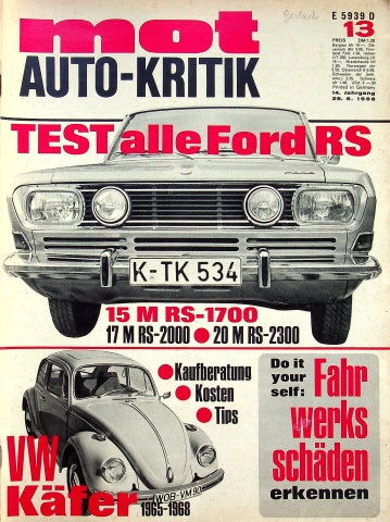 MOT 13/1968