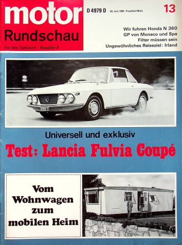 Motor Rundschau 13/1968