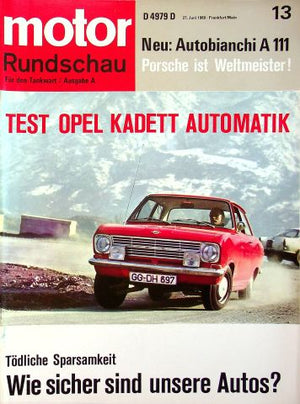 Motor Rundschau 13/1969