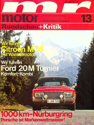 Motor Rundschau 13/1970