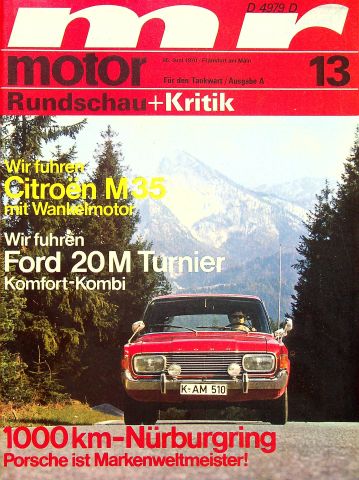 Motor Rundschau 13/1970