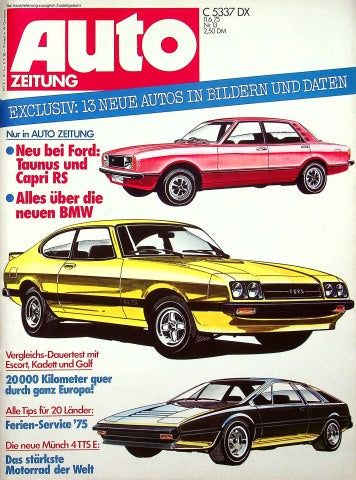 Autozeitung 13/1975