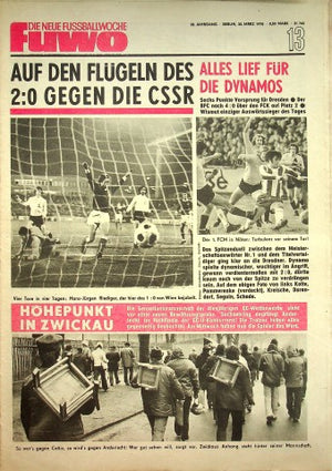 Fuwo Fussballwoche 13/1976