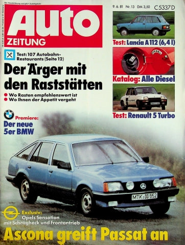 Autozeitung 13/1981