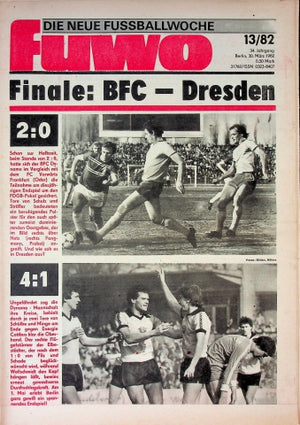 Fuwo Fussballwoche 13/1982
