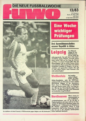 Fuwo Fussballwoche 13/1983