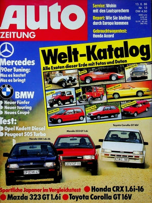 Autozeitung 13/1986