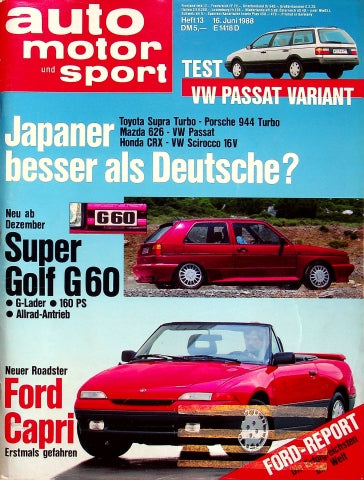 Auto Motor und Sport 13/1988