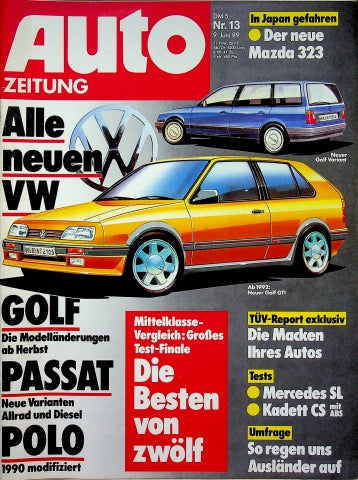 Autozeitung 13/1989