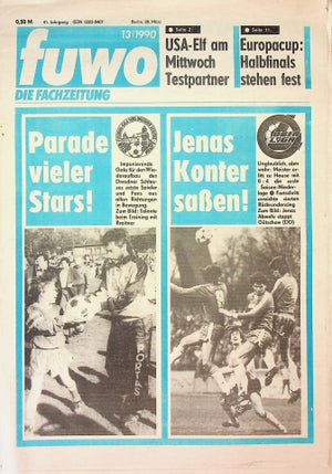 Fuwo Fussballwoche 13/1990