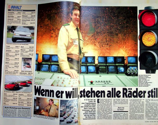 Inhaltsverzeichnis Auto Bild 13/1990