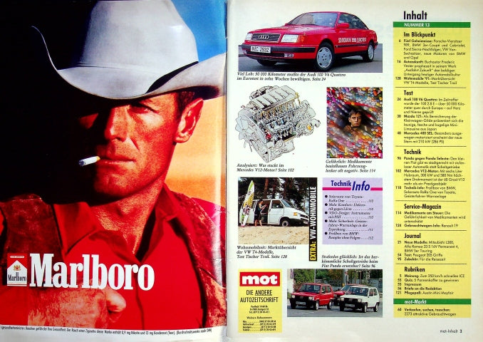 Inhaltsverzeichnis MOT 13/1991