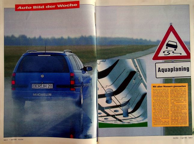 Inhaltsverzeichnis Auto Bild 13/1995