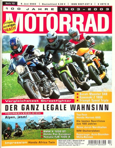 Motorrad 13/2003