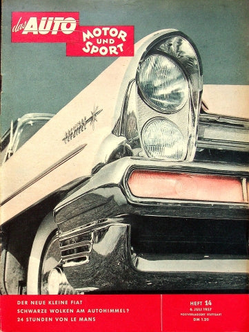 Auto Motor und Sport 14/1957