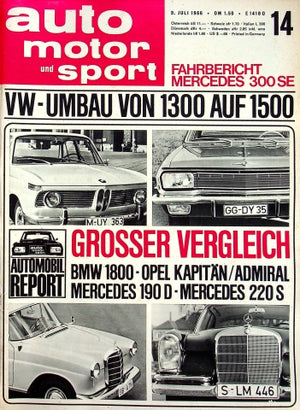 Auto Motor und Sport 14/1966