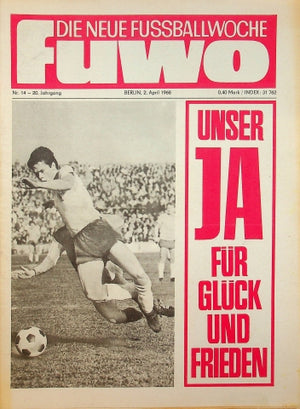 Fuwo Fussballwoche 14/1968