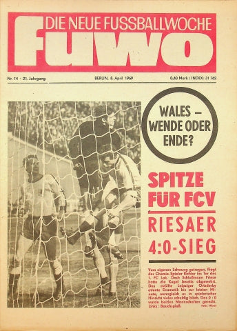 Fuwo Fussballwoche 14/1969