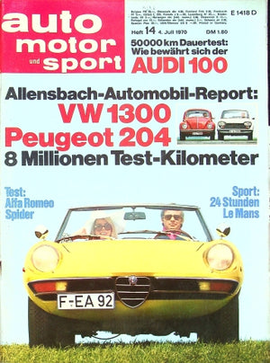 Auto Motor und Sport 14/1970