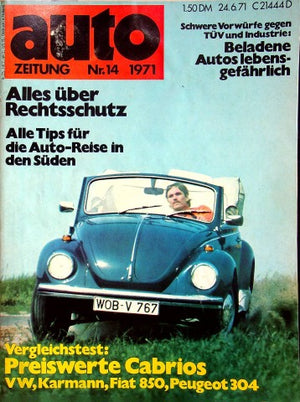 Autozeitung 14/1971