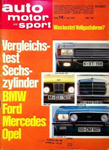 Auto Motor und Sport 14/1972
