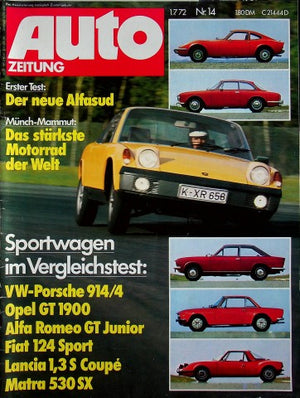 Autozeitung 14/1972