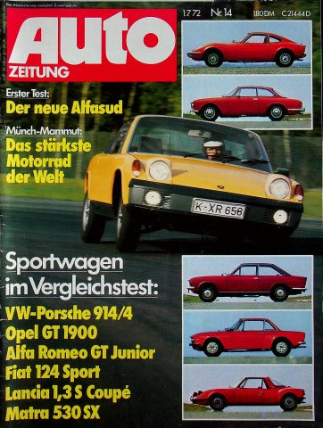 Autozeitung 14/1972
