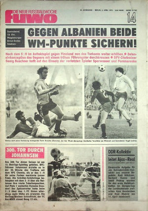 Fuwo Fussballwoche 14/1973