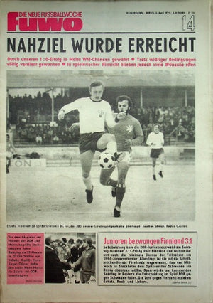 Fuwo Fussballwoche 14/1977