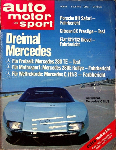 Auto Motor und Sport 14/1978