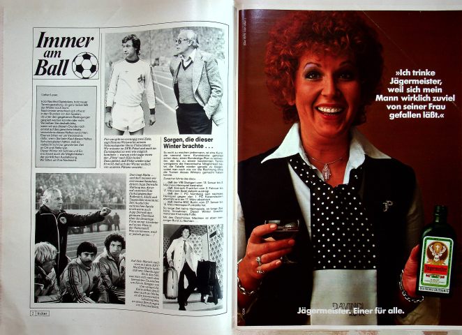 Inhaltsverzeichnis Kicker 14/1979